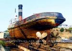 ID 3609 LYTTELTON II (1939/303grt/LR No: 5215521) high and dry on a slip in Geelong, Australia awaiting demolition. At the time of this photograph moves were underway to try and save her.